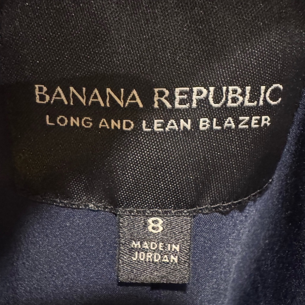 Banana Republic Deep Blue Suit Jacket - Picture 4 of 6